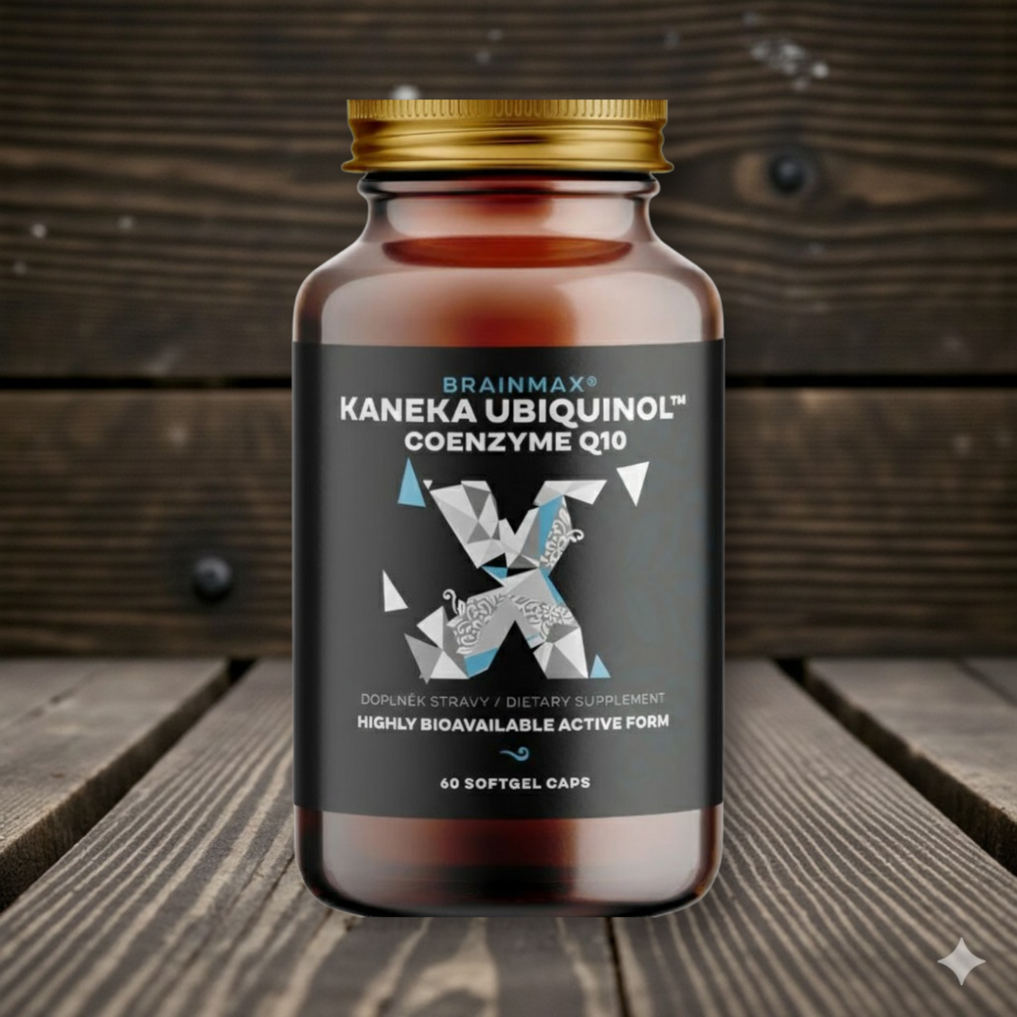 Koenzym Q10, Ubiquinol, Kaneka™, 100 mg, 60 softgel kapslí