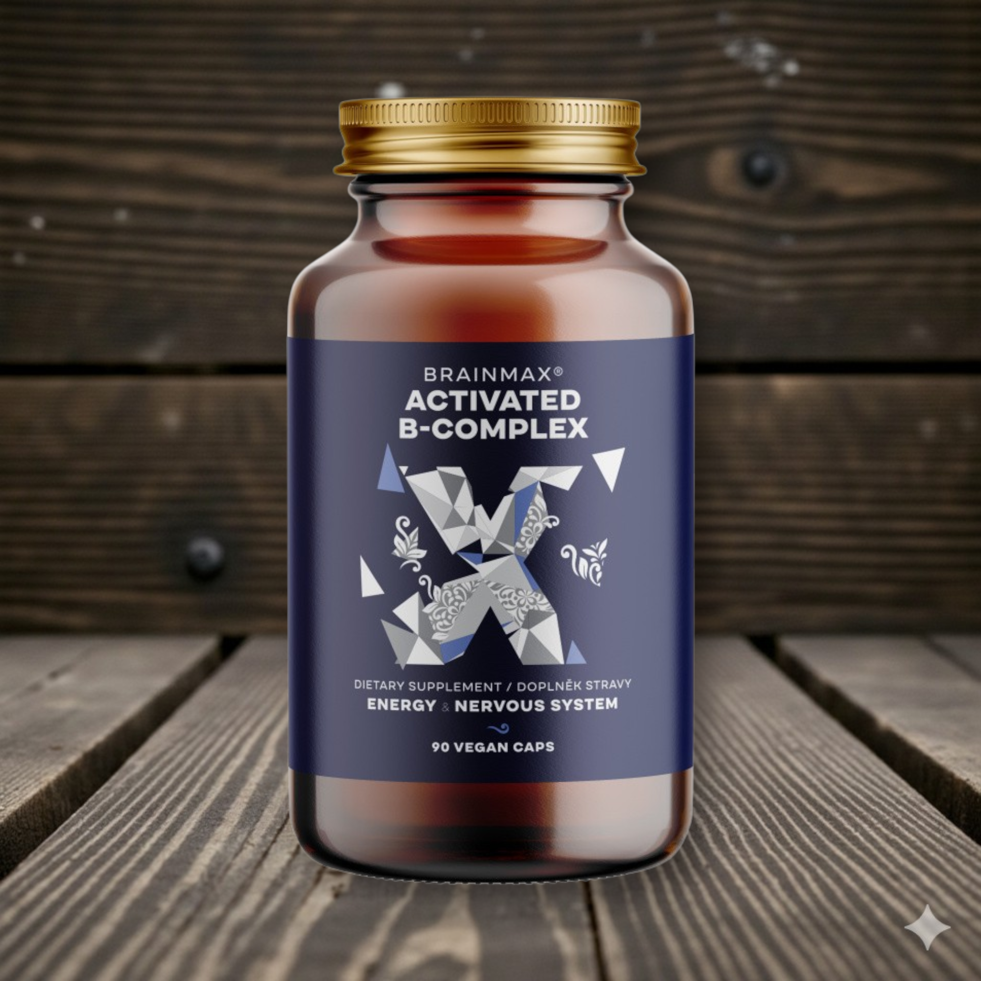 Activated B-Complex®, Aktivovaný B Komplex, 90 rostlinných kapslí