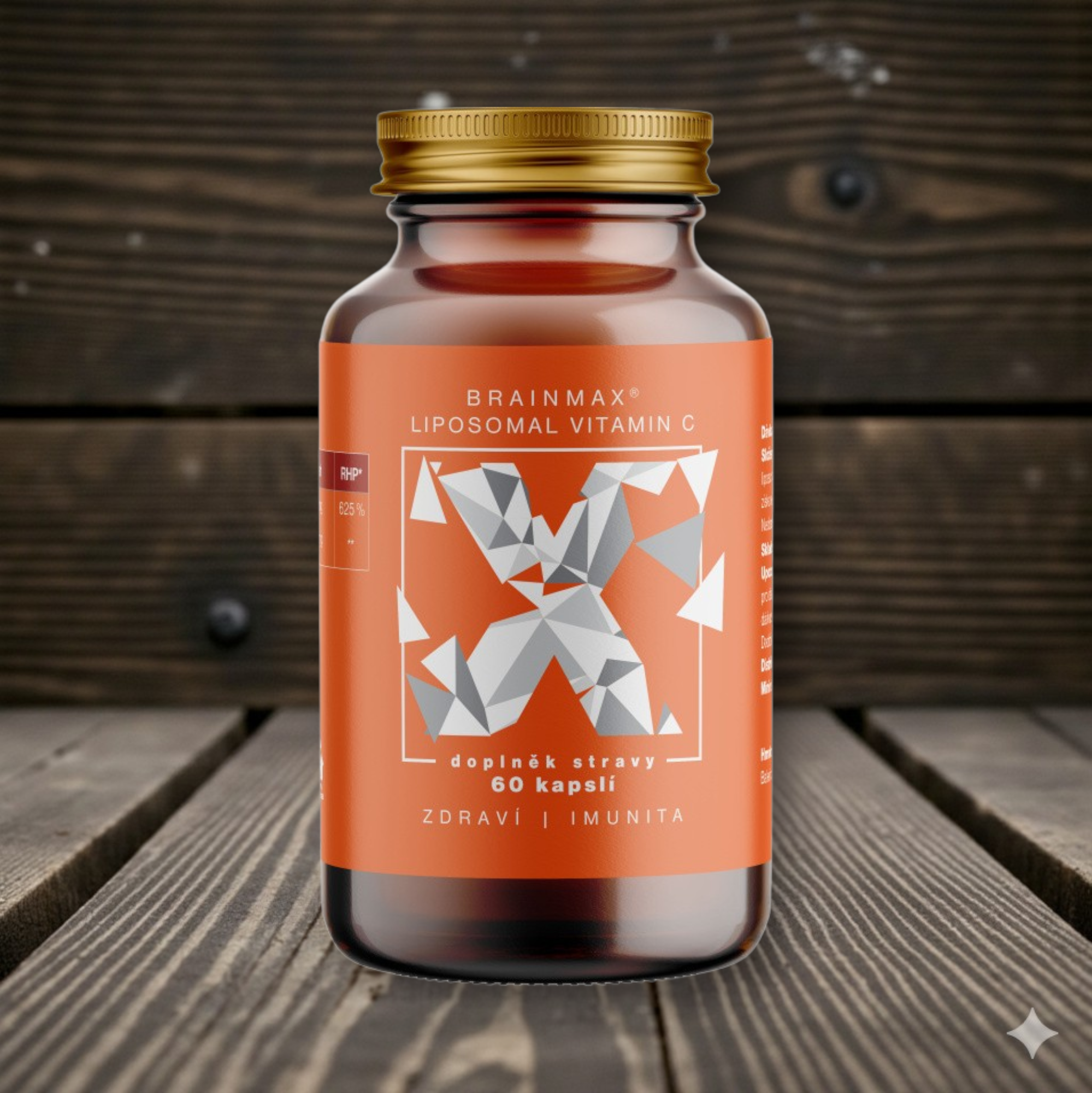 Liposomal Vitamin C UPGRADE, Lipozomální Vitamín C, 500 mg, 60 rostlinných kapslí